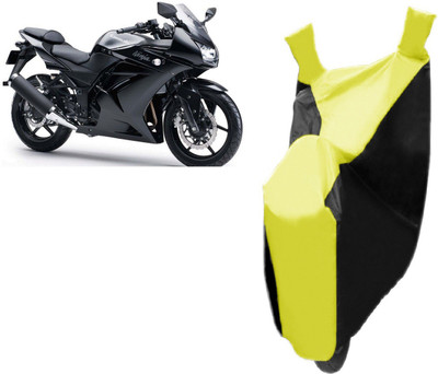 

Red Silk Two Wheeler Cover for Kawasaki(Ninja, Yellow, Black)