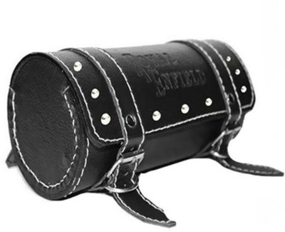 

MR Trading One-side Black Leatherette Motorbike Saddlebag(12 L)
