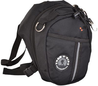 

Trek 'N' Ride One-side Black Fabric Motorbike Saddlebag(5 L)
