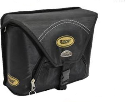 

KASCN UNIVERSAL CRUSIER TYPE ONE SIDED BAG FOR ALL MOTORCYCLES One-side Black Fabric Motorbike Saddlebag(5 L)