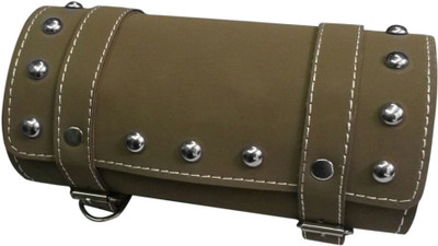 

Speedwav One-side Beige Leatherette Motorbike Saddlebag(5 L)