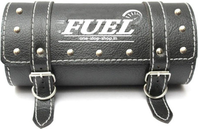 

One-Stop-Shop One-side Black Leatherette Motorbike Saddlebag(1 L)