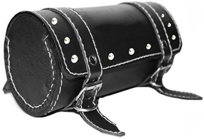 

Enfieldworks One-side Black Fabric Motorbike Saddlebag(4.8 L)