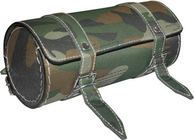 

Speedwav One-side Green Leatherette Motorbike Saddlebag(4.8 L)