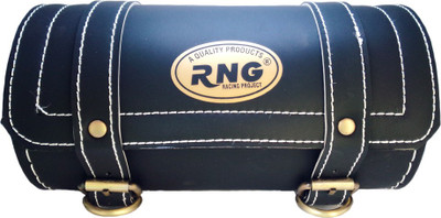 

Poshauto One-side Black Leatherette Motorbike Saddlebag(2.5 L)