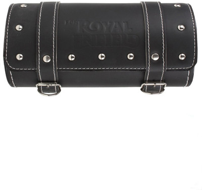 

Capeshoppers Double-side Black Leatherette Motorbike Saddlebag(1.5 L)