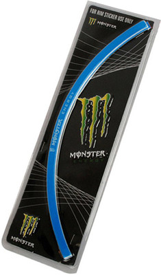 Monster Motorcycle Rim Sticker(Pack of 1)
