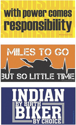 

ROVER Motorcycle Tank Sticker(Pack of 3)