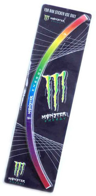 

Monster Motorcycle Rim Sticker(Pack of 1)