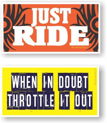 

Rover Motorcycle Tank Sticker(Pack of 2)