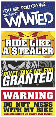 

ROVER Motorcycle Tank Sticker(Pack of 4)