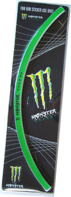 

Monster Motorcycle Rim Sticker(Pack of 1)