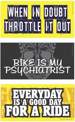 

ROVER Motorcycle Tank Sticker(Pack of 3)