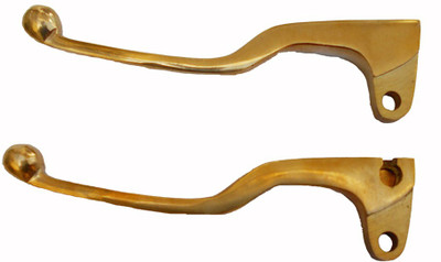 

Zadon BRASS LEVER SET FOR ROYAL ENFIELD BULLET D2 Motorcycle Design Sticker(Pack of 2)