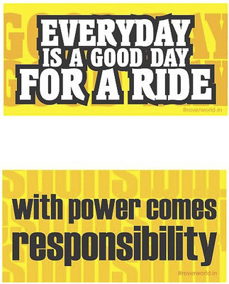 

ROVER Motorcycle Tank Sticker(Pack of 2)