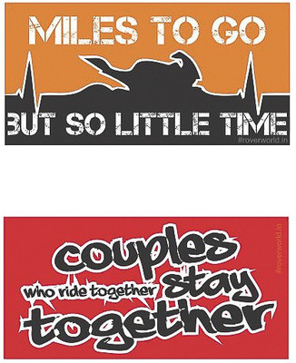 

ROVER Motorcycle Tank Sticker(Pack of 2)