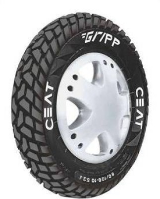 CEAT Gripp TT 90/100-10 Rear Tyre(Dual Sport, Tube)