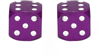 

Speedwav Iron Tyre Valve Cap for Bike(Dice)