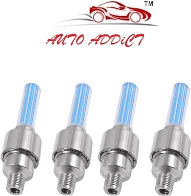 AuTO ADDiCT Plastic Tyre Valve Cap for Car(Cylinder)