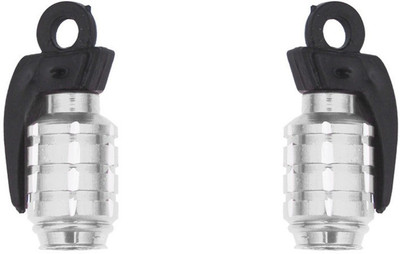 

Speedwav Iron Tyre Valve Cap for Bike(Grenade)