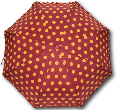 

Happy Swan 3671A Umbrella(Maroon/Orange)