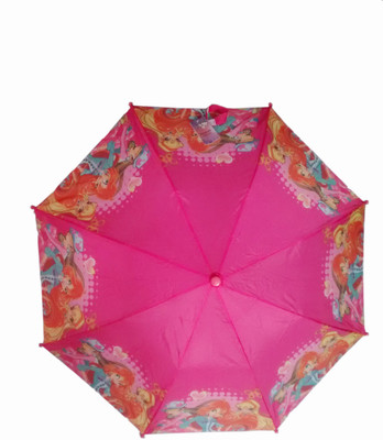 

Fiable Creations Double Fold Dolls with Heart 19" Radius Umbrella(Pink)