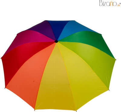 

Bizarro.in BIU-RAINBOW-JUMBO SIZE-23 Umbrella(Multicolor)