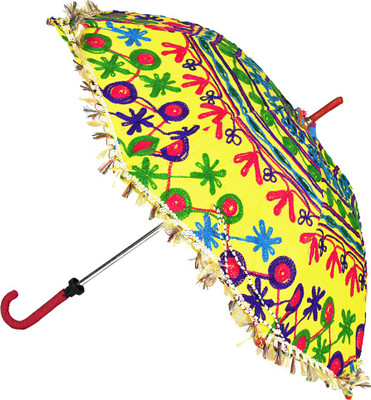 

Lal Haveli Rajasthani Wedding Party Decoration Umbrella(Multicolor)