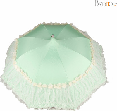 

Bizarro.in BIU-7012950-LACE-POUCH UMB-LTG Umbrella(Green)
