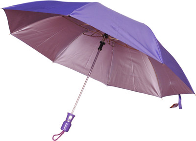 

Bs Spy Crystal Nylon Purple 2 Fold Pack Of 2 Umbrella(Purple)