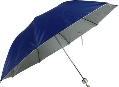 

Eccellente 3 Fold Plain NBL Unisex Umbrella(Blue)