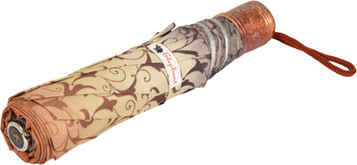 

Elephant Brand 3 Fold Doppler Print Manual Open Umbrella(Orange, Brown)