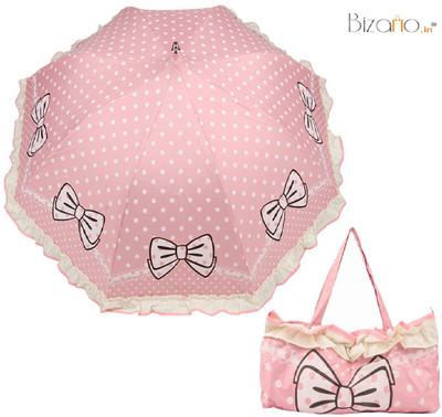 

Bizarro.in BIU-7015950-POUCH-BOW-BPN Umbrella(Pink)