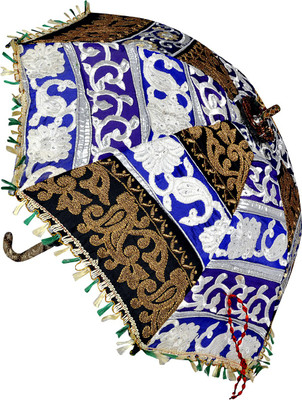 

Lal Haveli Women's Fashion Handmade Mini Sun Umbrella(Multicolor)