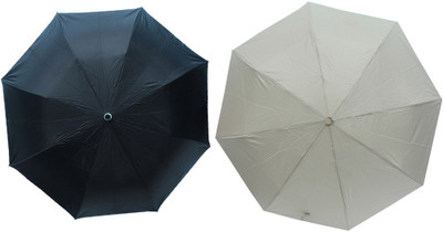 

Dizionario 3 Fold Pakiza Umbrella(Black, Steel)