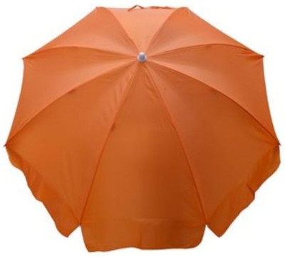 

Fendo Polyster fabric Single fold pole Garden Umbrella(Orange)