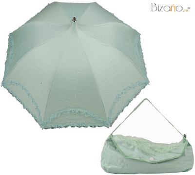 

Bizarro.in BIU-7013950-POUCH-PDS-LTG Umbrella(Green)