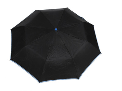 

Holiday Three Fold Plain Umbrella(Black)