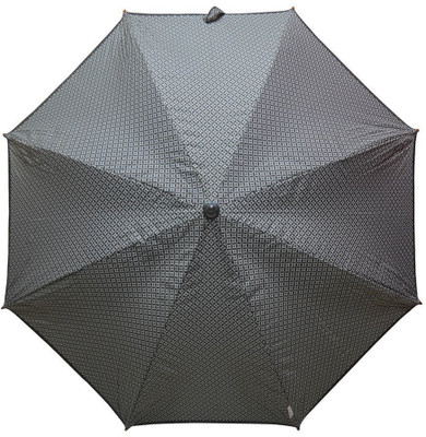

Fendo Single Fold Printed Staright Nylon Fabric Umbrella(Brown)