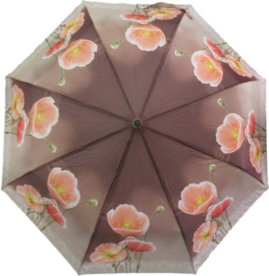 

DesiCult RRFLORA1 Tulip Umbrella(Orange, Red)