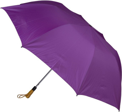 

Indigo Creatives Folding Umbrella for Summer Rain Cooling Shade Umbrella(Purple)