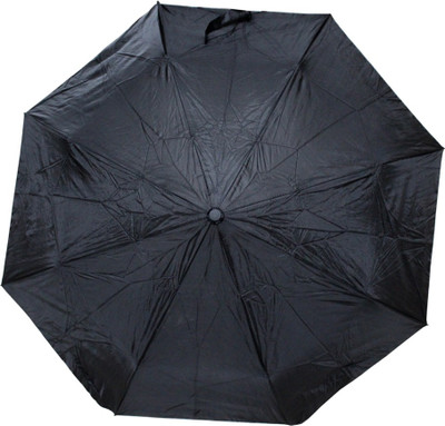 

Frabjous Solid Auto Open Umbrella(Black)