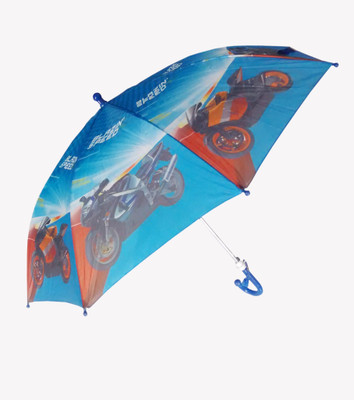 

Fiable Creations 18" Bike Print Blue Kids Umbrella(Blue)