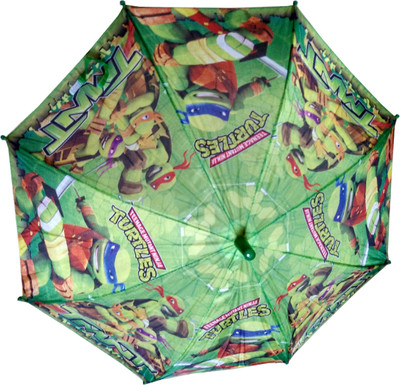 

Fiable Creations Fiable Turtle Print 18" Radius Kids Umbrella Umbrella(Green)