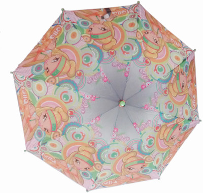 

Fiable Creations Double Fold Stella Single Doll19" Radius Umbrella(Multicolor)