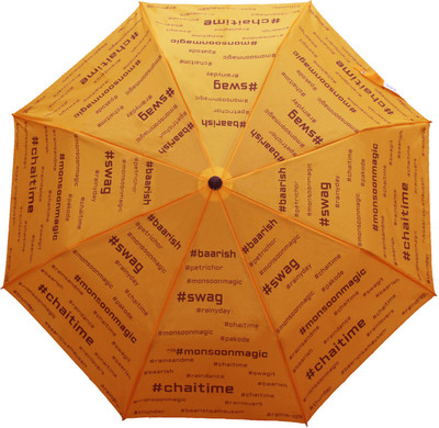 

Cheeky Chunk Hashtag Umbrella(Yellow)