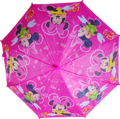 

Fiable Creations Minie Mouse_2 18" Radius kids Umbrella(Pink)