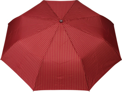 

FabSeasons Striped Umbrella(Maroon)