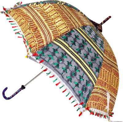 

Lal Haveli Rajasthani Wedding Party Decoration Umbrella(Multicolor)