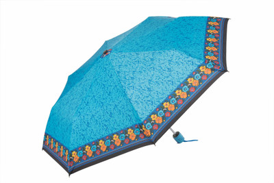 

Elephant Brand 3 Fold Batik Print Umbrella(Blue)